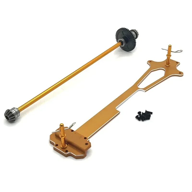 Wltoys 124007 124016 124017 124018 124019 Center Drive Shaft Assembly Reduction Gear 27T Motor Gear 1/12 RC Car Upgrade Parts