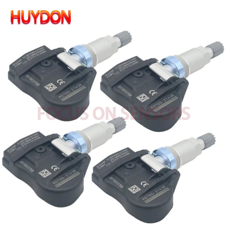 

4PCS 407003743R Tire Pressure Monitoring Sensors For Renault Fluence Laguna Latitude Megane Scenic Zoe Automobiles Spare Parts