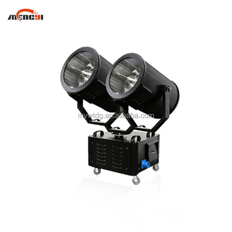 

IP55 Dual Heads Floodlight Cannon Sky Beam Searchlight Rotating Sky Rose Long Range Spotlight