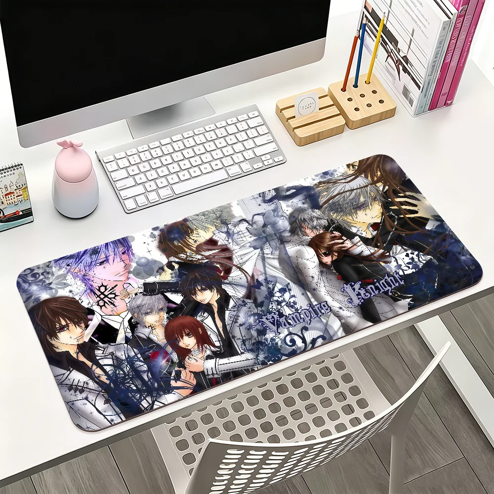 Anime Vampire Knight Gothic Mouse Pad For Office Gaming And Keyboards Non-Slip Large Waterproof