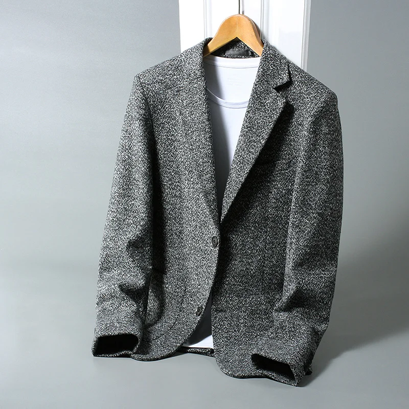 2024 Neuankömmling Herbst Blazer hochwertige Smart Anzüge Männer, Herren Business Casual Blazer, Herren jacke in voller Größe M-4XL