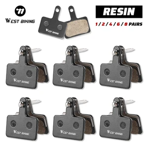 West Bike-Pestiles Resin Brake Durable for Shimano MT200, M515, M475, 1, 2, 4, 6 or 8 pairs, 35x30, 5mm 12 Main Sales Brake Pellet Shimano MT200 - №7