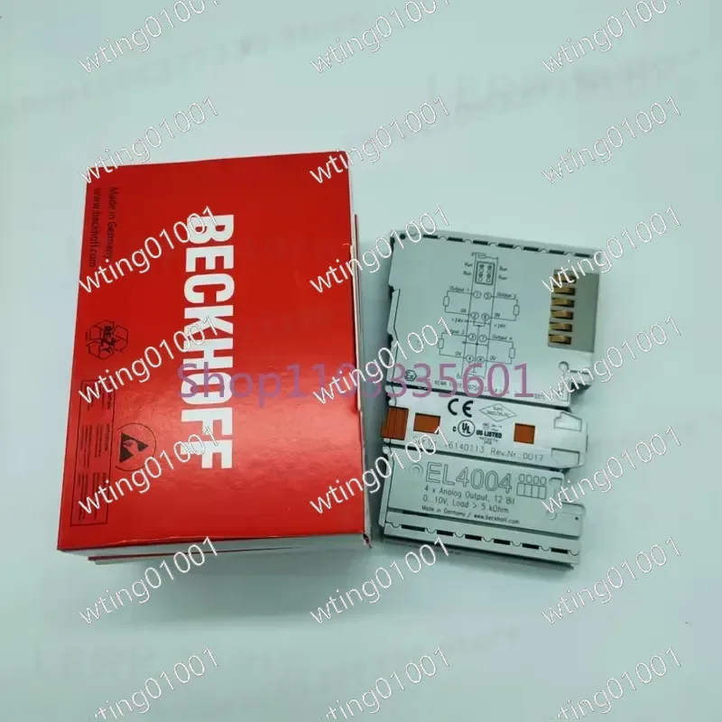 for BECKHOFF EL4001 EL4002 EL4004 EL4008 Analog Output Terminal Genuine Brand New In Stock Fast Dispatch High Quality