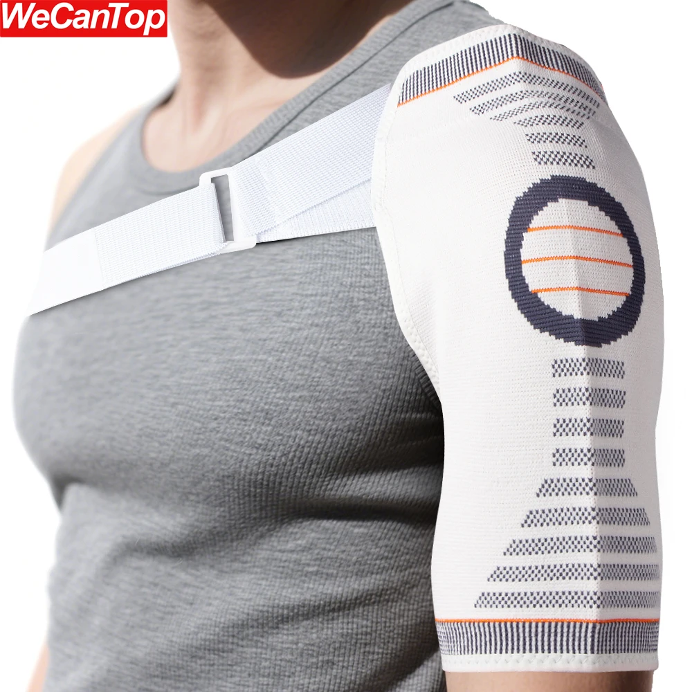 

1PC Shoulder Brace for Pain Relief - Compression Support for Rotator Cuff, Injuries, Men & Women (Adjustable)