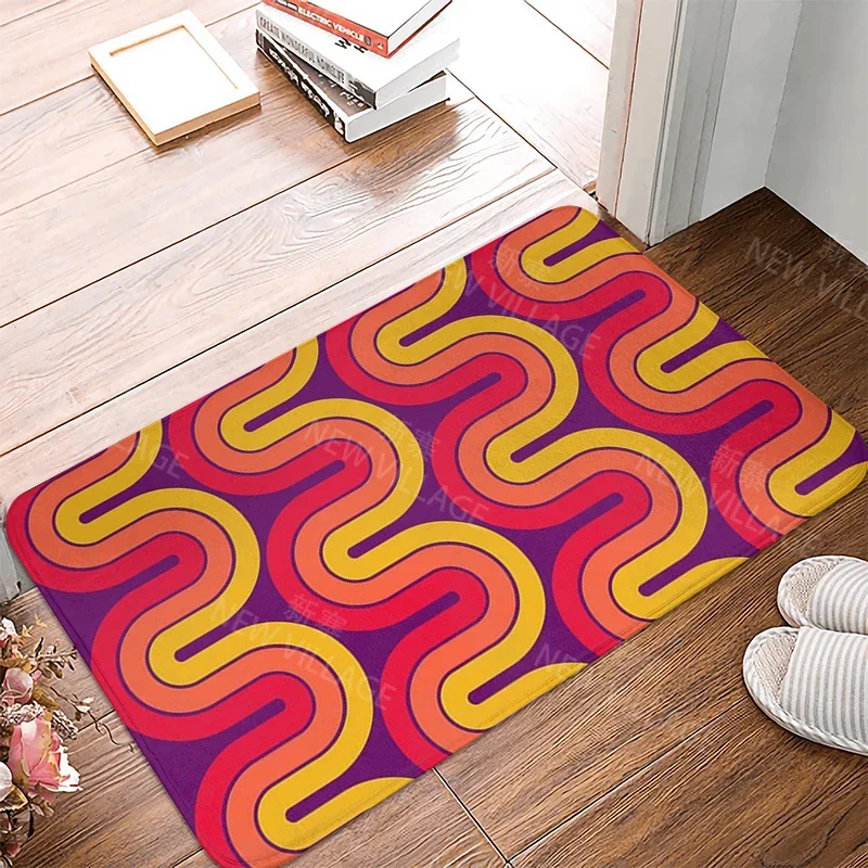 Anti-slip Bath Mat Bathroom Small Rug Shower Mat Home Decor Door Mat Kitchen Mat Bedroom Entrance Room Mats Floor Carpet vintage