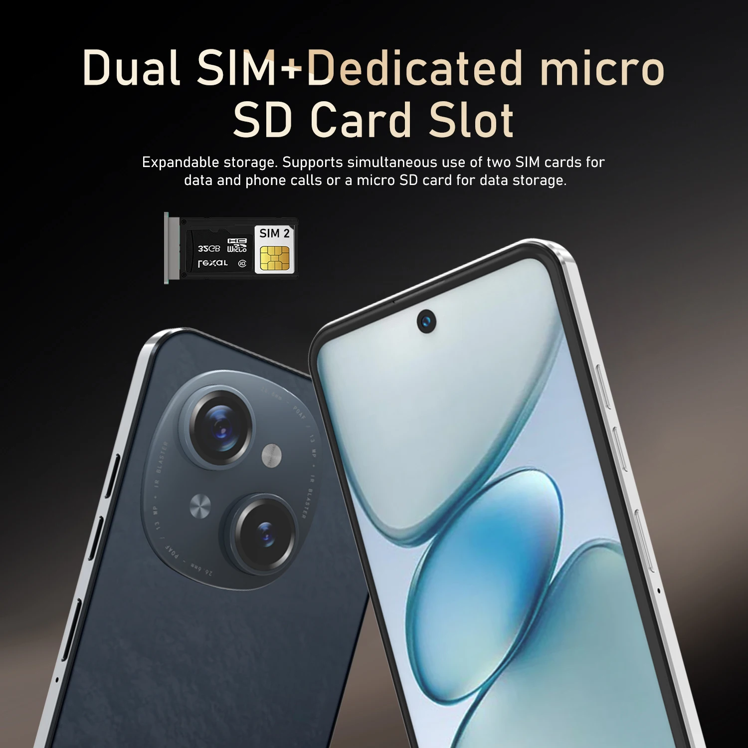 FUFFI ,Cell phone,6.56 inch,12GB RAM 256GB ROM,4G Network,Smartphone Android,Google play store,Dual SIM,Mobile phones