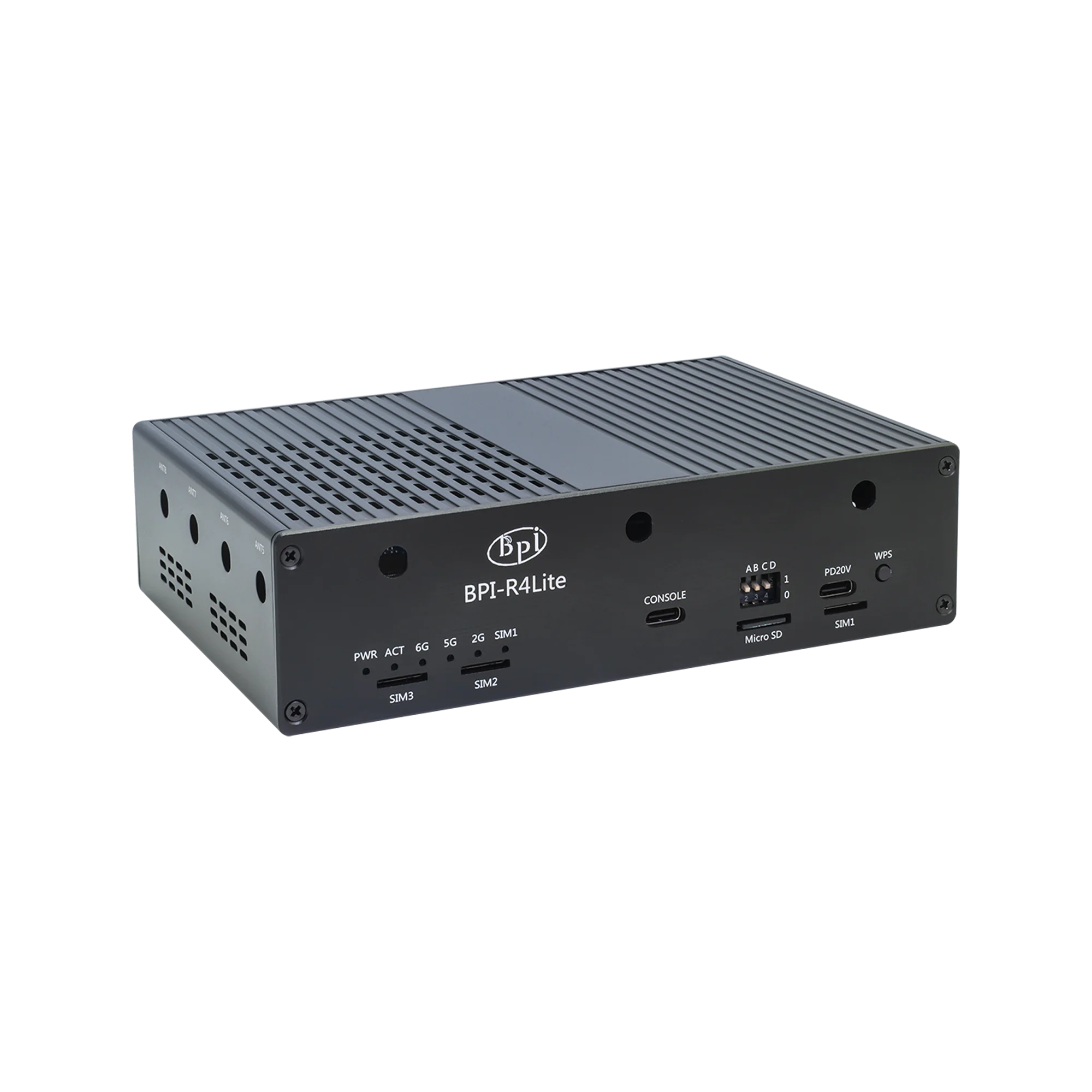 Banana Pi BPI-R4 Lite Aluminum Case for Banana Pi BPI-R4 Lite Development Board Accessories - Image 2