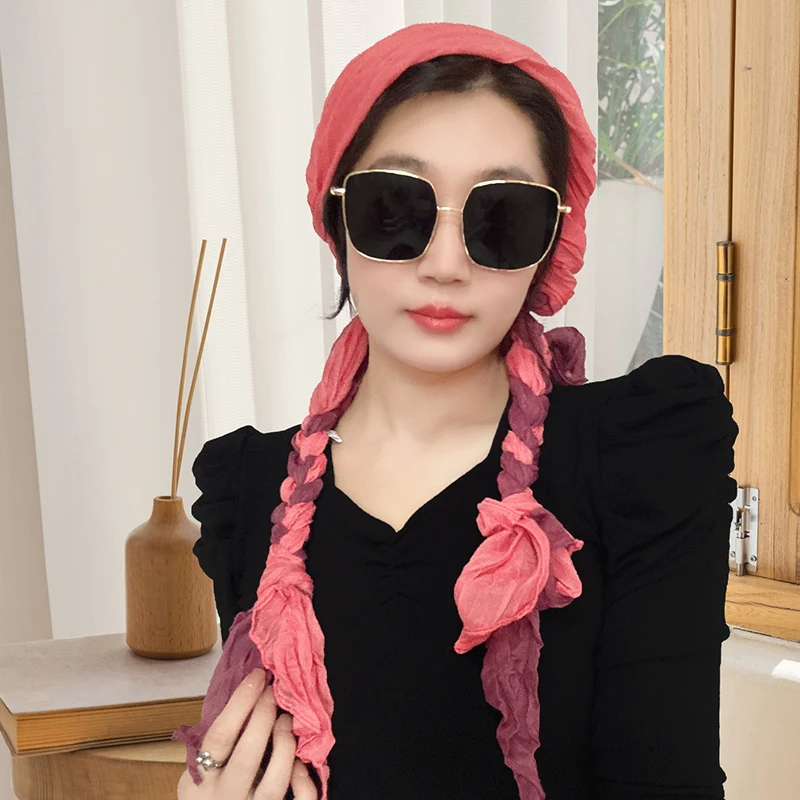 

Women Shawl Travel Ethnic Style Sun Protection Beach Cape Desert Sun Protection Cape Sun Protection Scarf Silk
