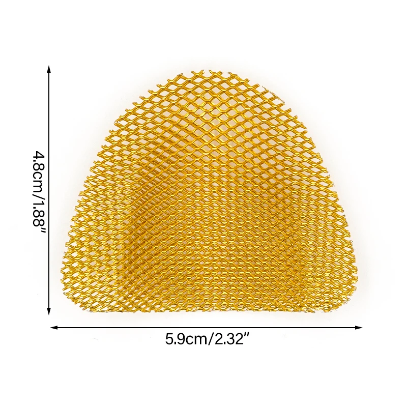 10pcs Dental Impression Metal Net Tray Denture Material Metal Palatal Reinforcement Mesh for Strengthen Upper/Lower Teeth