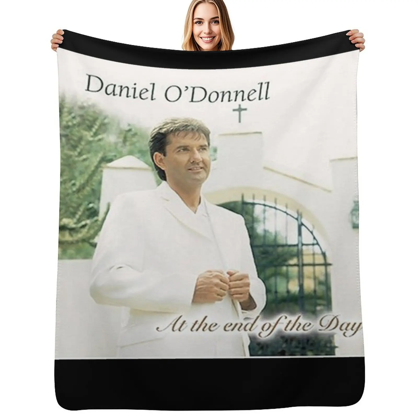 Daniel O'Donnell At The End Of The Day Throw Blanket Spring Fall Cozy Throw Blanket for Couch
