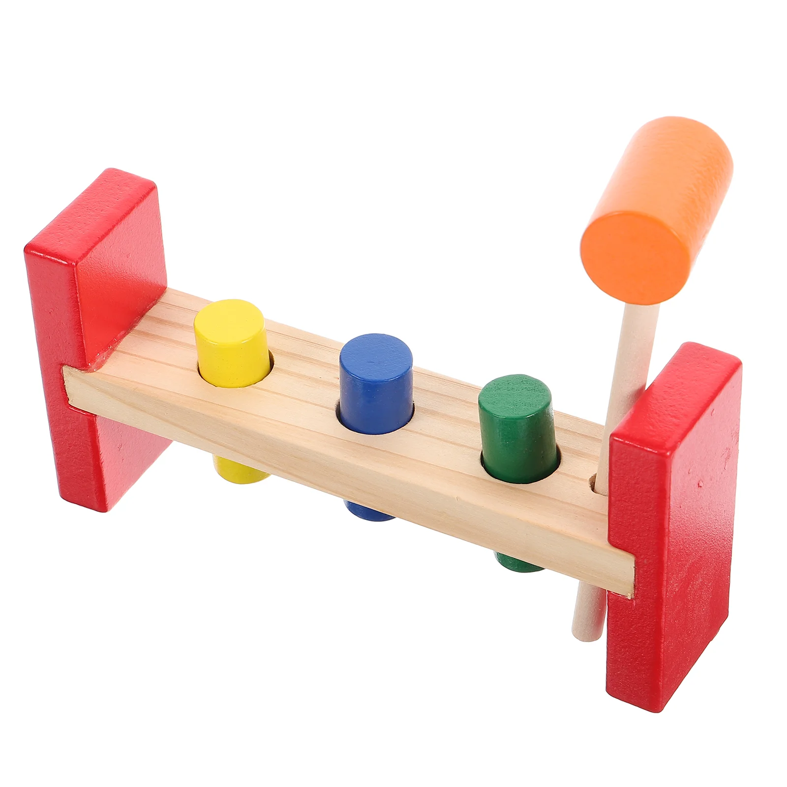 Early Education Puzzle Learning Toy Baby Percussion Educational Plaything Hammering and Pounding Wooden Toys Knock Kids Puzzles