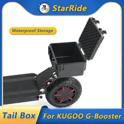 Waterproof Storage Tail Box for KUGOO G-Booster Electric Scooter Rear Fender Mudguard Guard Plate Modification Accessories