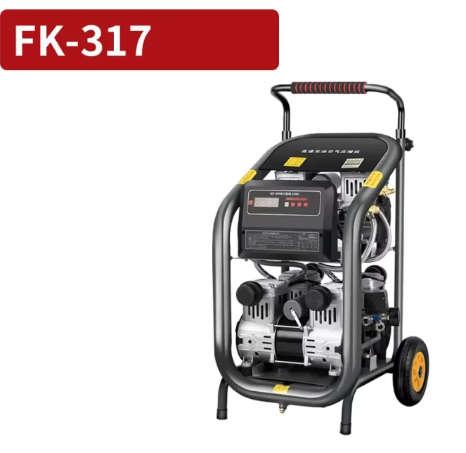 Promotional Sale Small Efficient Oil-Free Air Compressor Pump Industrial Grade  Real Stone Paint Spray Blowers