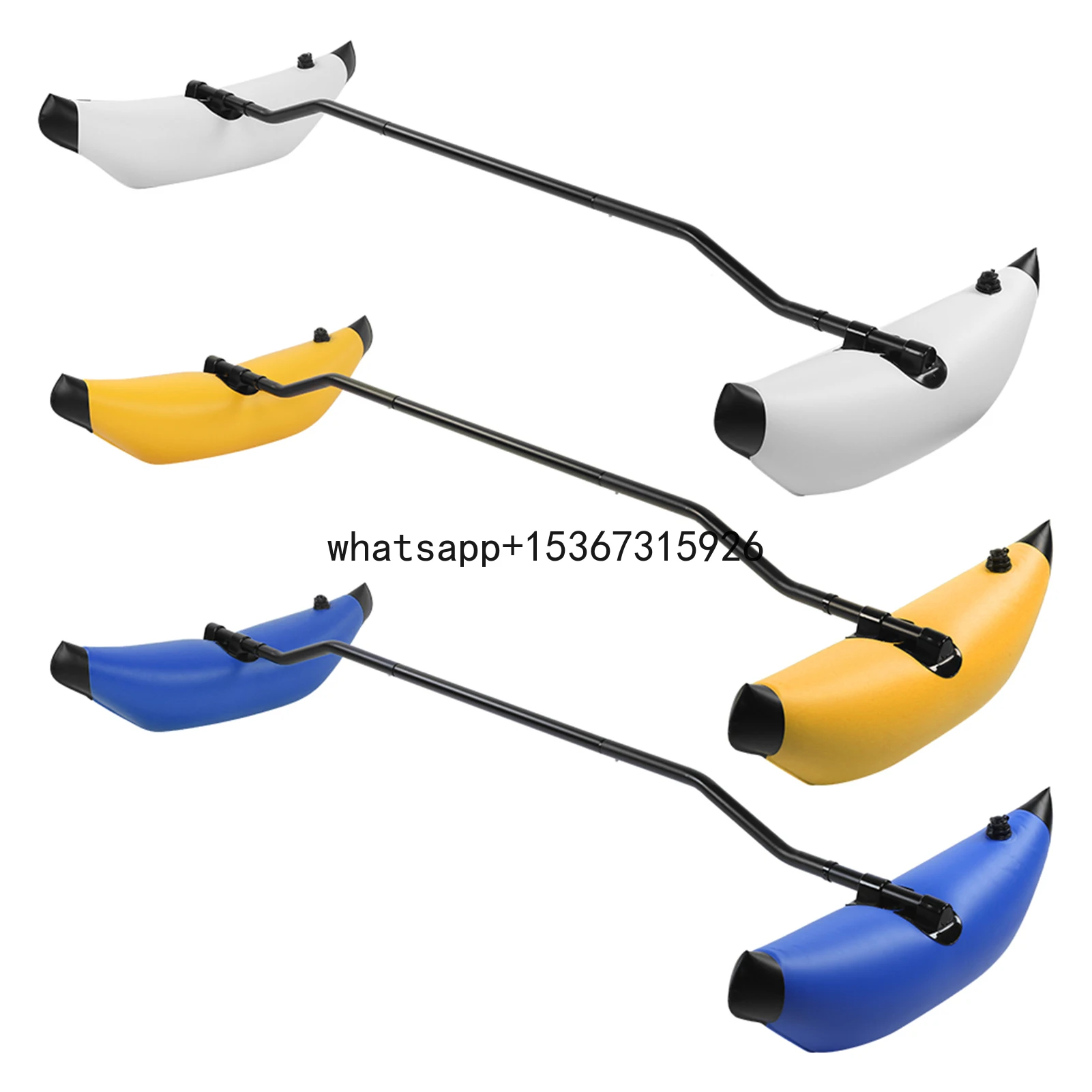 

Inflatable Kayak Stabilizer PVC Canoe Outrigger Kit Floating Balancing Boat Accessory