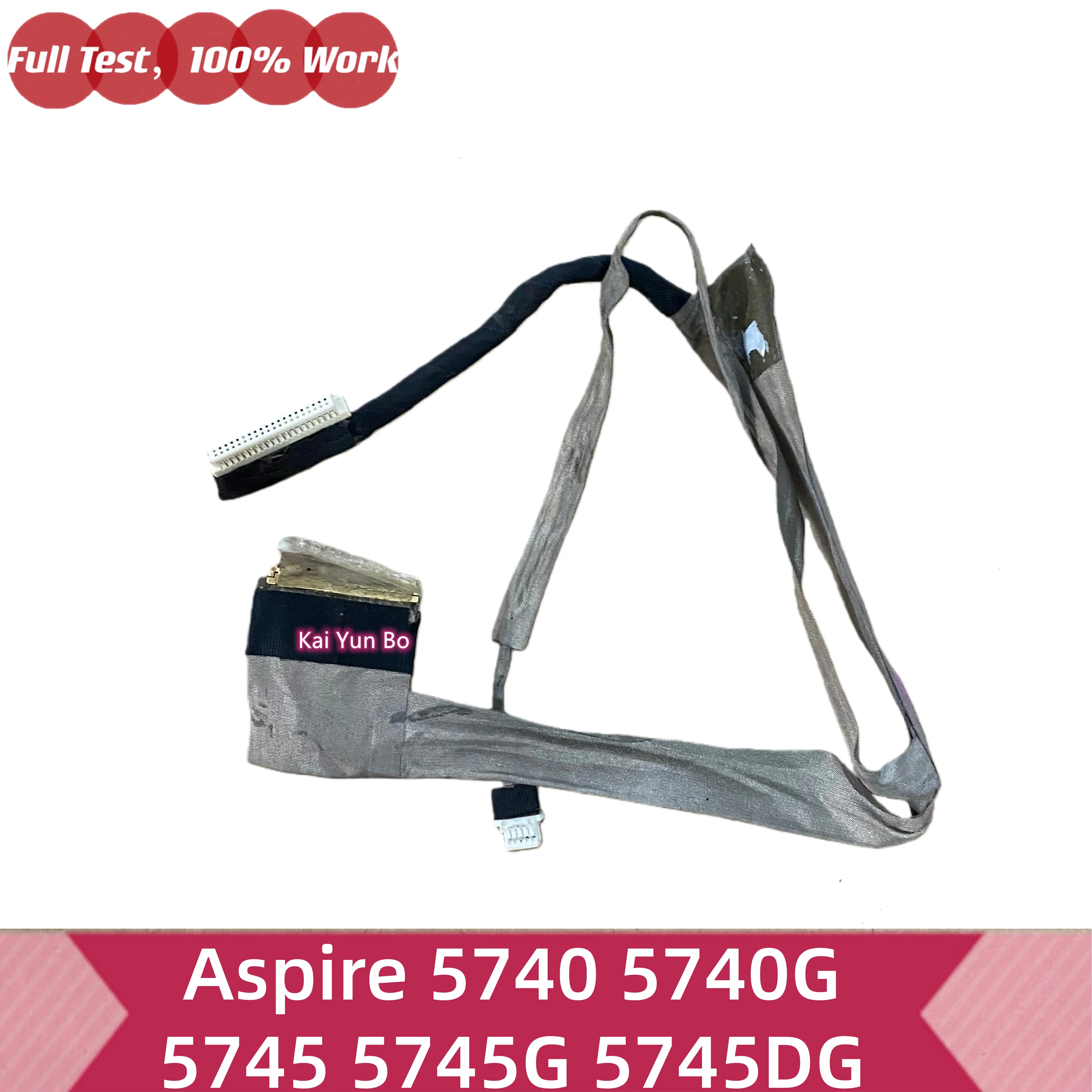 Cabo de Vídeo para Display LCD LED de Laptop Acer Aspire 5740 5740G 5745 5745G 5745DG JV50 50.4GD01.001 50.4GD01.011 50.4GD01.021