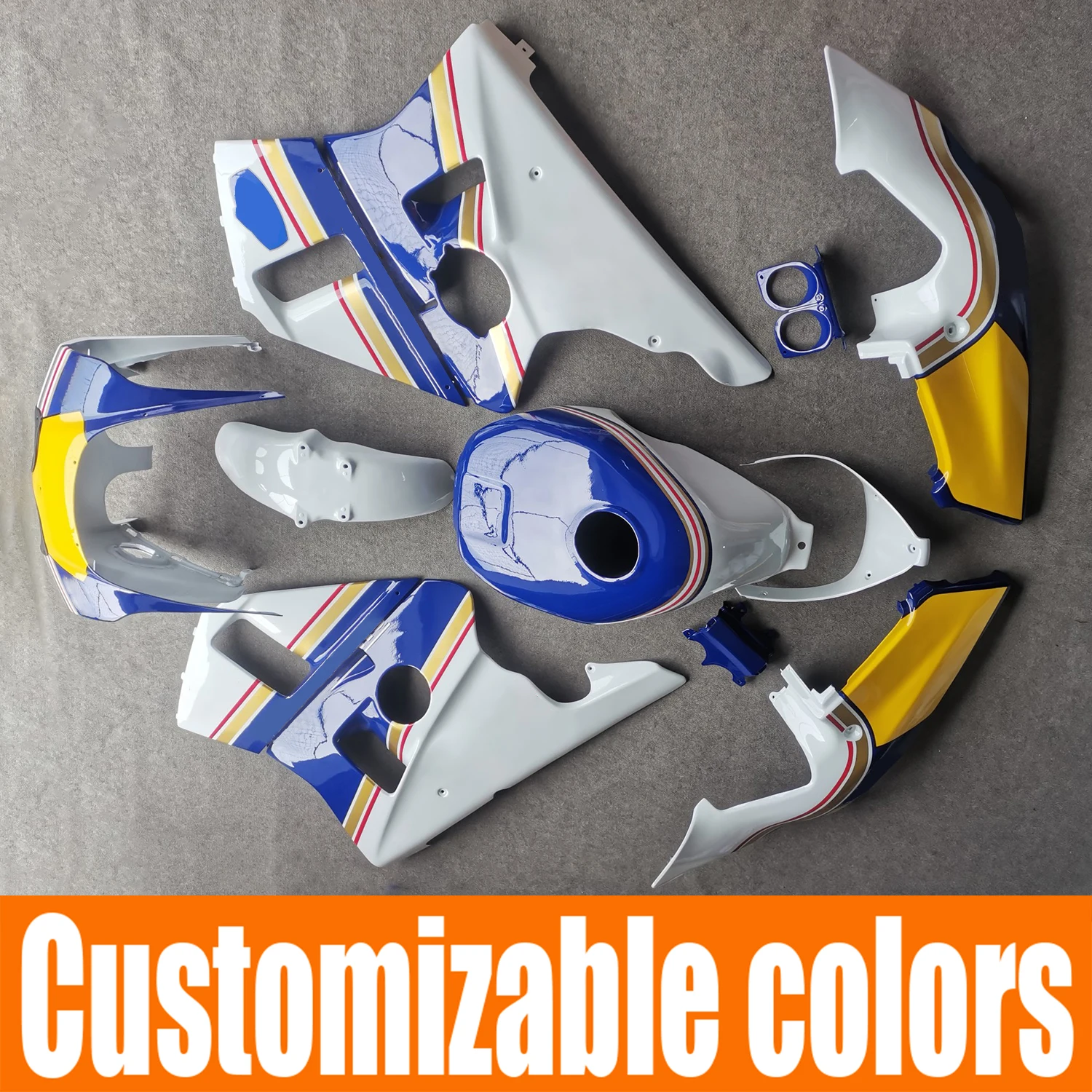 

Motorcycle Bodywork Fit For HONDA CBR400RR NC23 1988 - 1989 Fairing Kits Panel Set CBR400 NC 23 CBR 400 RR