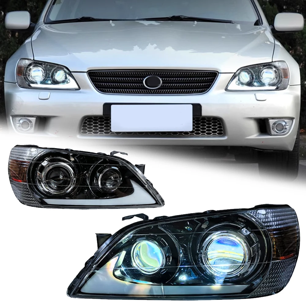 Hot LED Headlights for LEXUS IS IS200 ALTEZZA RS200 98-05 LED DRL Car Head Lamp Assembly Signal Auto Accessories Modified Lamp