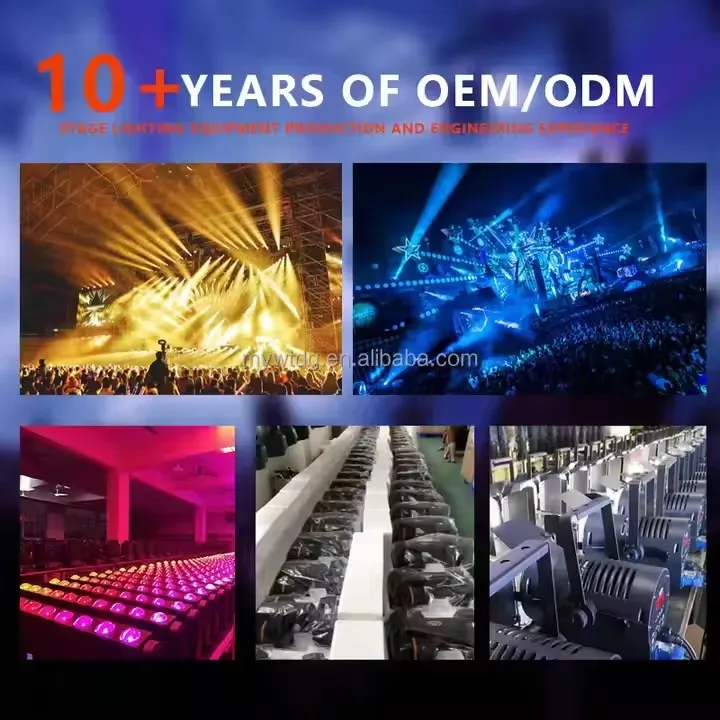 أضواء عرض LED Par Light مقاومة للماء تعمل بالبطارية اللاسلكية مع تصنيف IP65