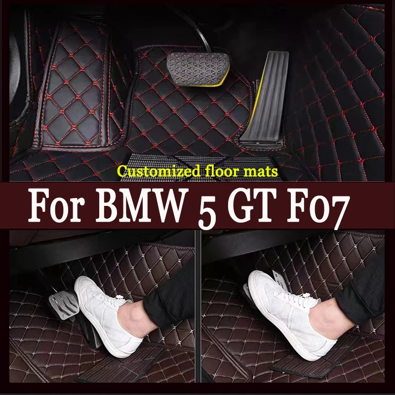 

Car floor mats for BMW 5 GT F07 535i 528i（Five seats）2014 2015 2016 2017 Auto Pads Automobile Carpet Interior Accessories