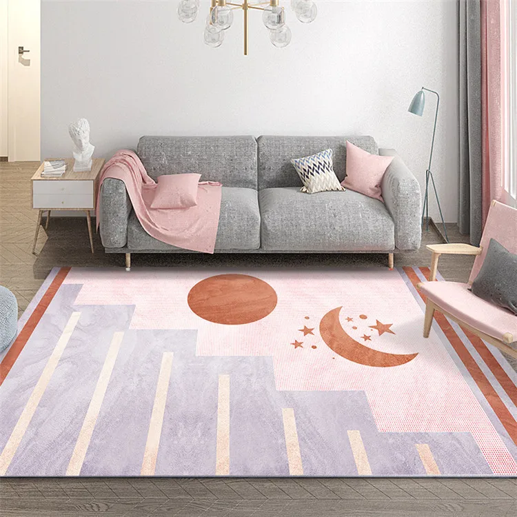 Urban Chic Area Rug Graphic Shape Tone Ground Covering For Loft Apartment Entryway Accent Present Idea