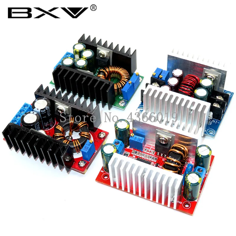 DC-DC 150W 10-32V to 12-35V/9A 300W 5-40V To 1.2-35V/300W 20A/400W 15A 8.5V-50V to 10V-60V Step-up Step Down Power Supply Module