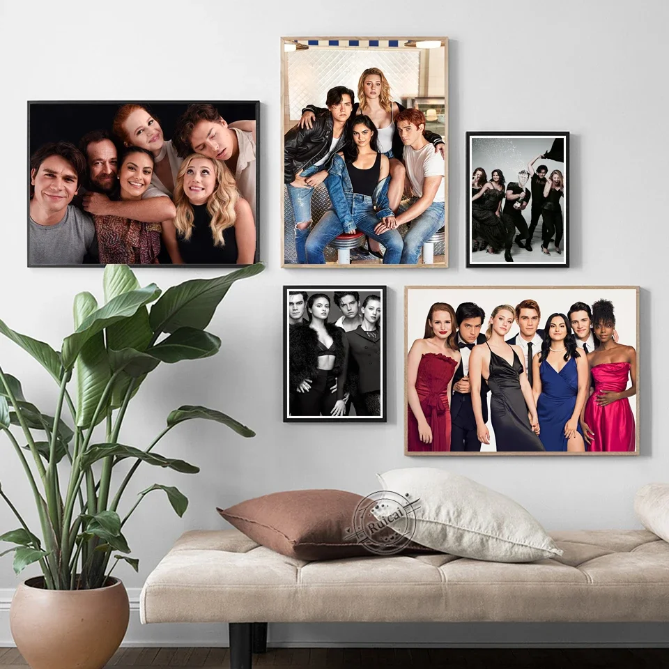 

Riverdale Poster Tv Series Show Canvas Art Prints Wall Picture For Living Room Home Decoration Paintings Gift