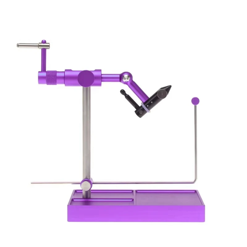 

Fly Tying Vise Rotary Artificial Fly Making Bait Tools Lure Maker 360° Jig Hook Trout Fishing Lure Making Tool-ABSW