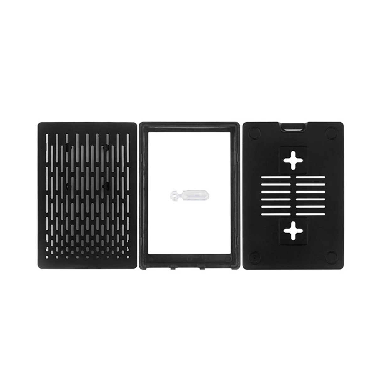 Case for Raspberry Pi 5, for Raspberry Pi 5 ABS Case Heatsink Cooler for Raspberry Pi 5