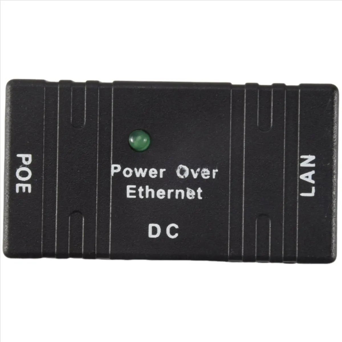 AA80 100 Mbps 5V 12V 24V 48V/1A BJW POE Injector Power Splitter for IP Camera POE Adapter Module Accessories-Black