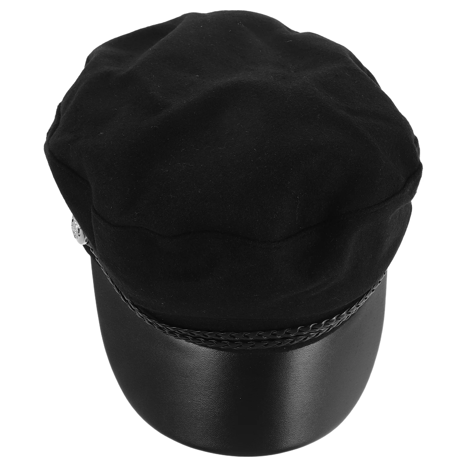 

Vintage Black Beret Hat Stylish Flat Cap Unisex Daily Wear Retro Flair Fashionable Trendy Autumn Winter
