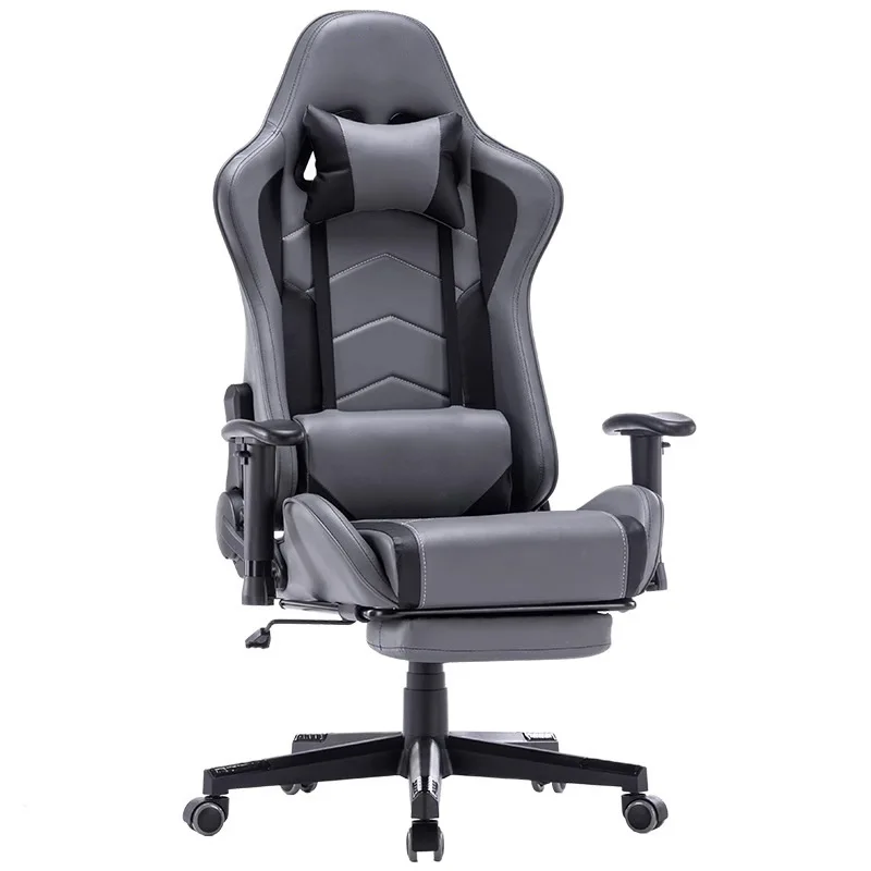 

Gaming Home computer Comfortable reclining lift Rotating boss Ergonomic game chair Leather swivel chair