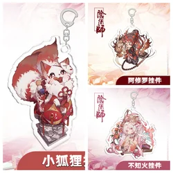 6CM HOT Game Onmyoji keychain Acrylic Stand Model Cosplay Characters Ornament Accesorios Goods Collection Gifts