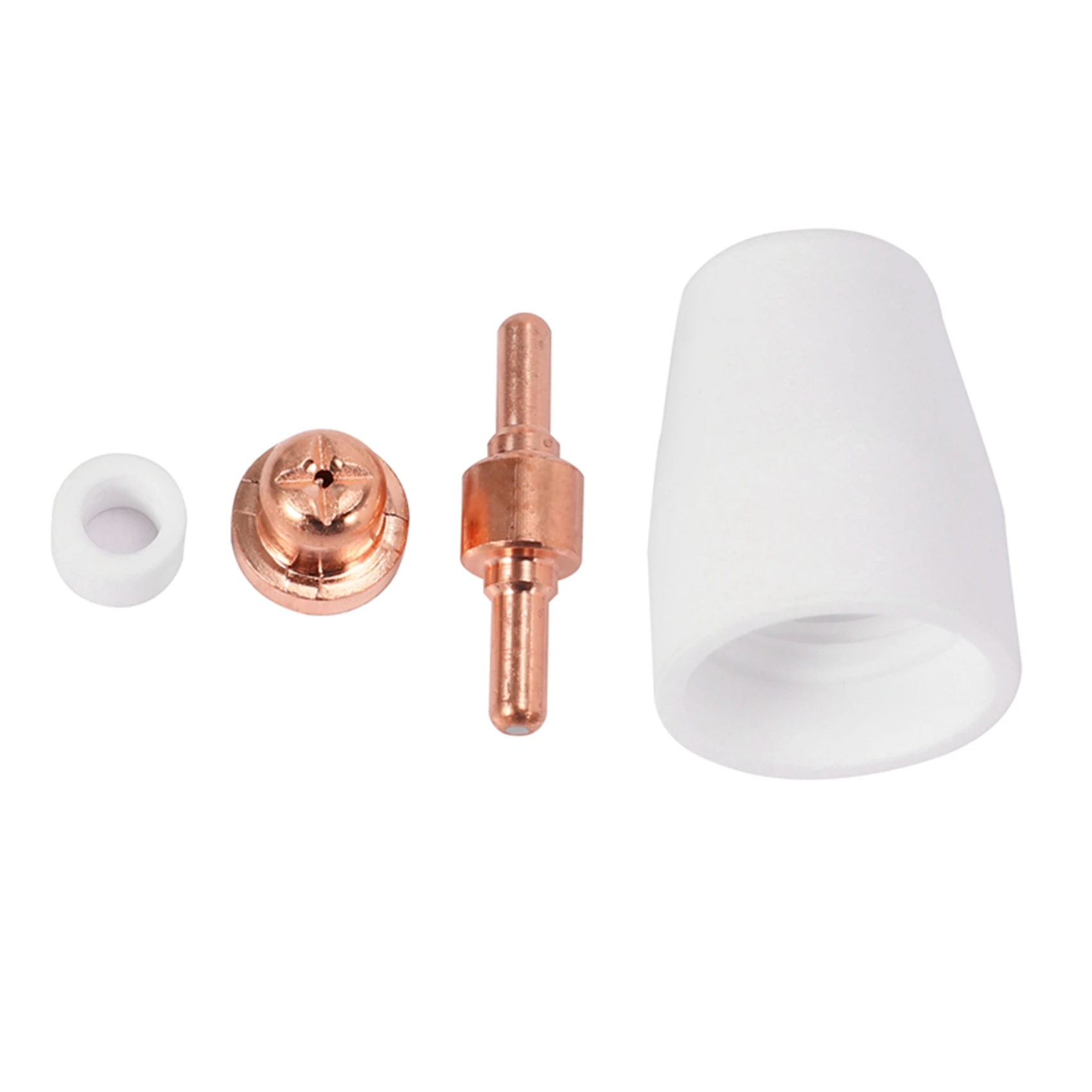 AT05-300Pcs PT-31 -40 Air Plasma Cutter Cutting Nozzles Electrode Tip Torch Consumable Kits 40A Fit For LGK-40 CUT-40 BPS40