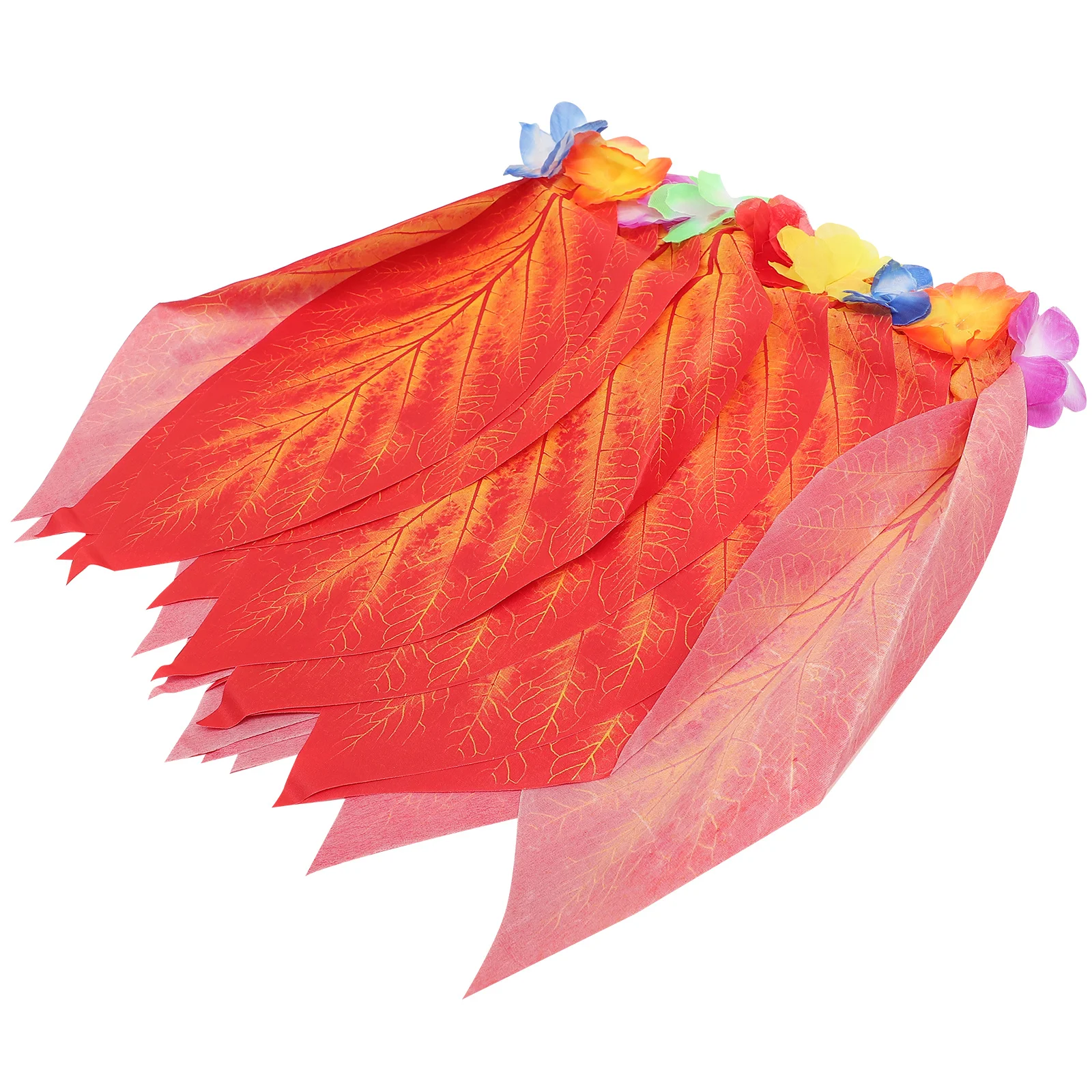 تنورة عشبية مقلدة خفيفة الوزن هاواي هولا زي للنساء البالغات مهرجان أداء الحفلات ديكور عتيق موضوع لوا