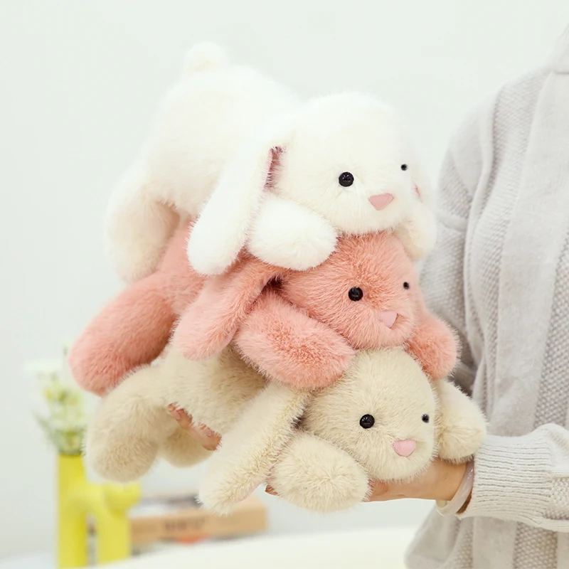 

40CM Long Ear Rabbit Plush Toys Soft Bunny Sleeping Stuffed Animals Cartoon Toys Dolls For Girls Children Birthday Gifts