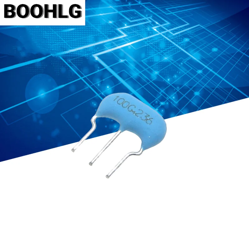 10 個 CSTLS8M00G53-B0 4M 5M 6M 8M 10M 16M 20MHZ 村田インラインセラミック水晶発振器 DIP-3