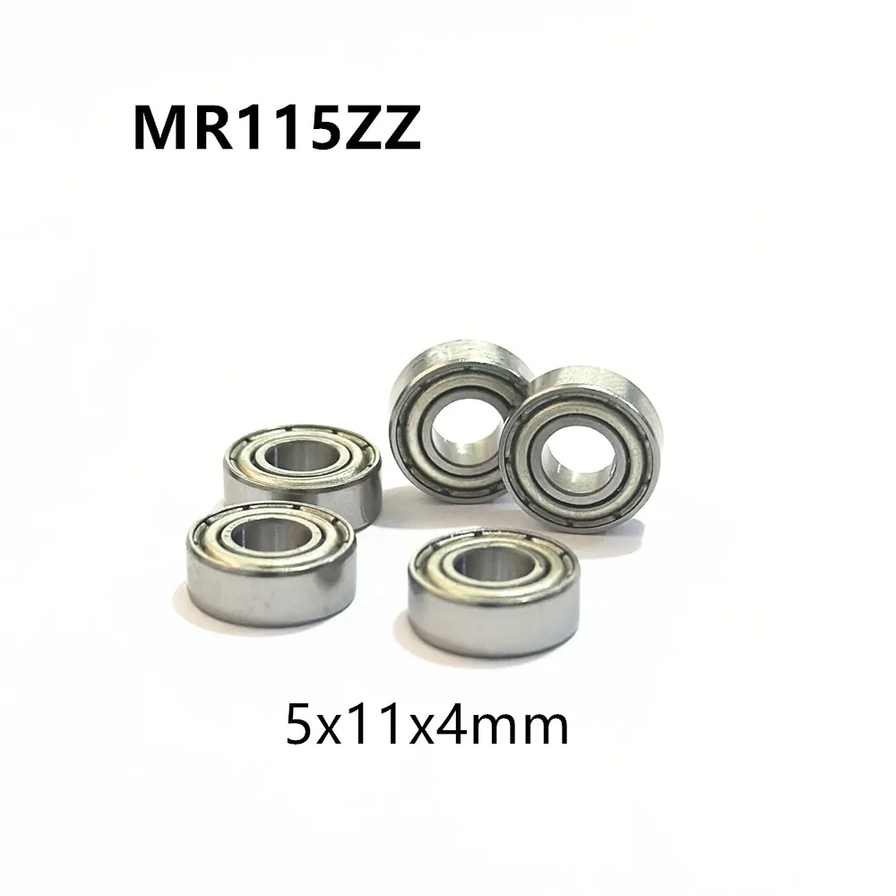 MR115ZZ 2RS 5x11x4mm Miniature Deep Groove Small Ball Bearings