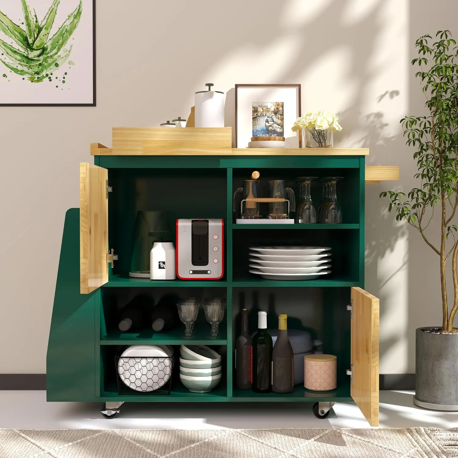 Thumbnail 4 - #2 Trending Kitchen Island Carts Right Now