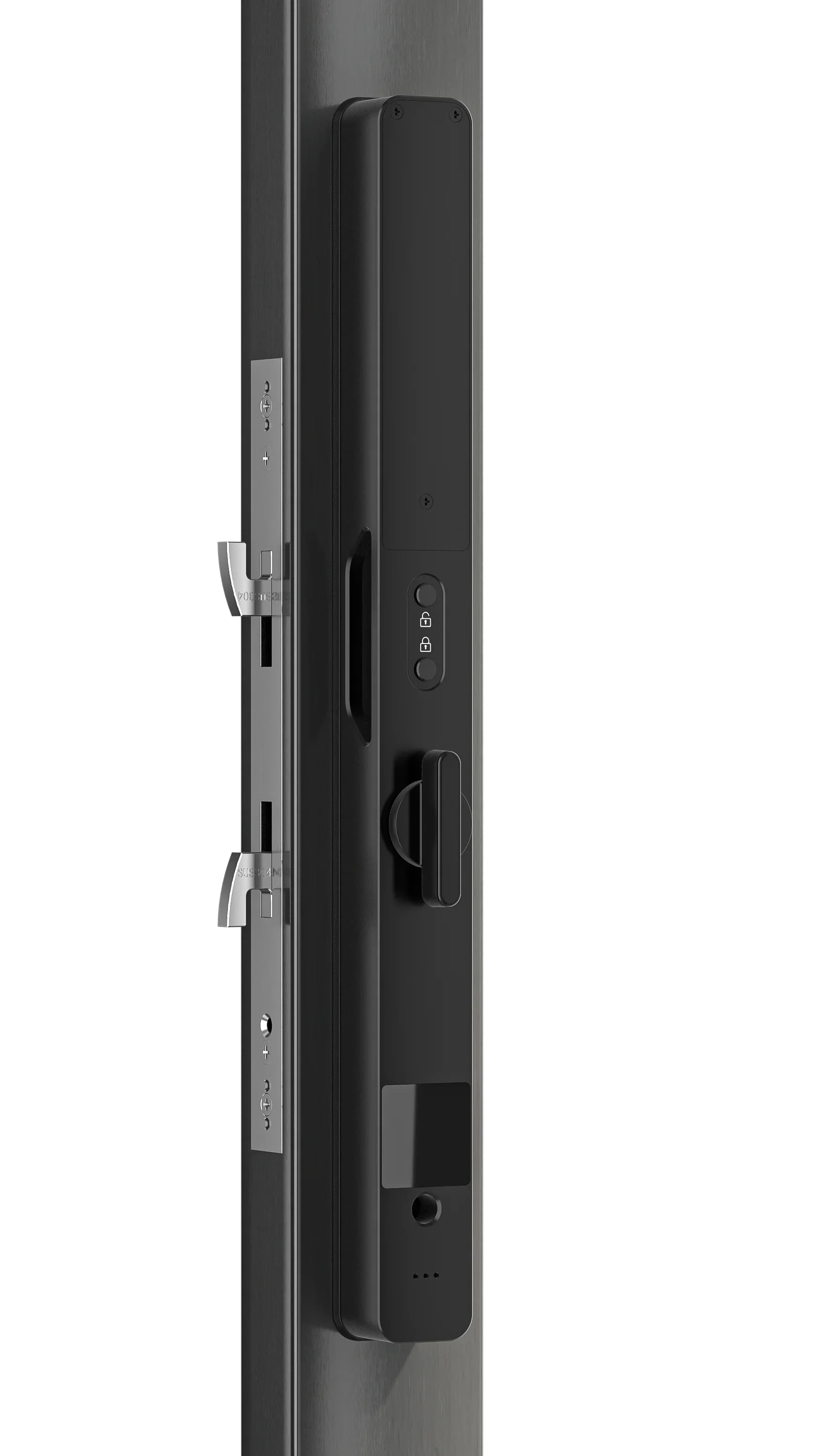 005waterproof TUYA WIFI 3D face recognition smart door camera lock