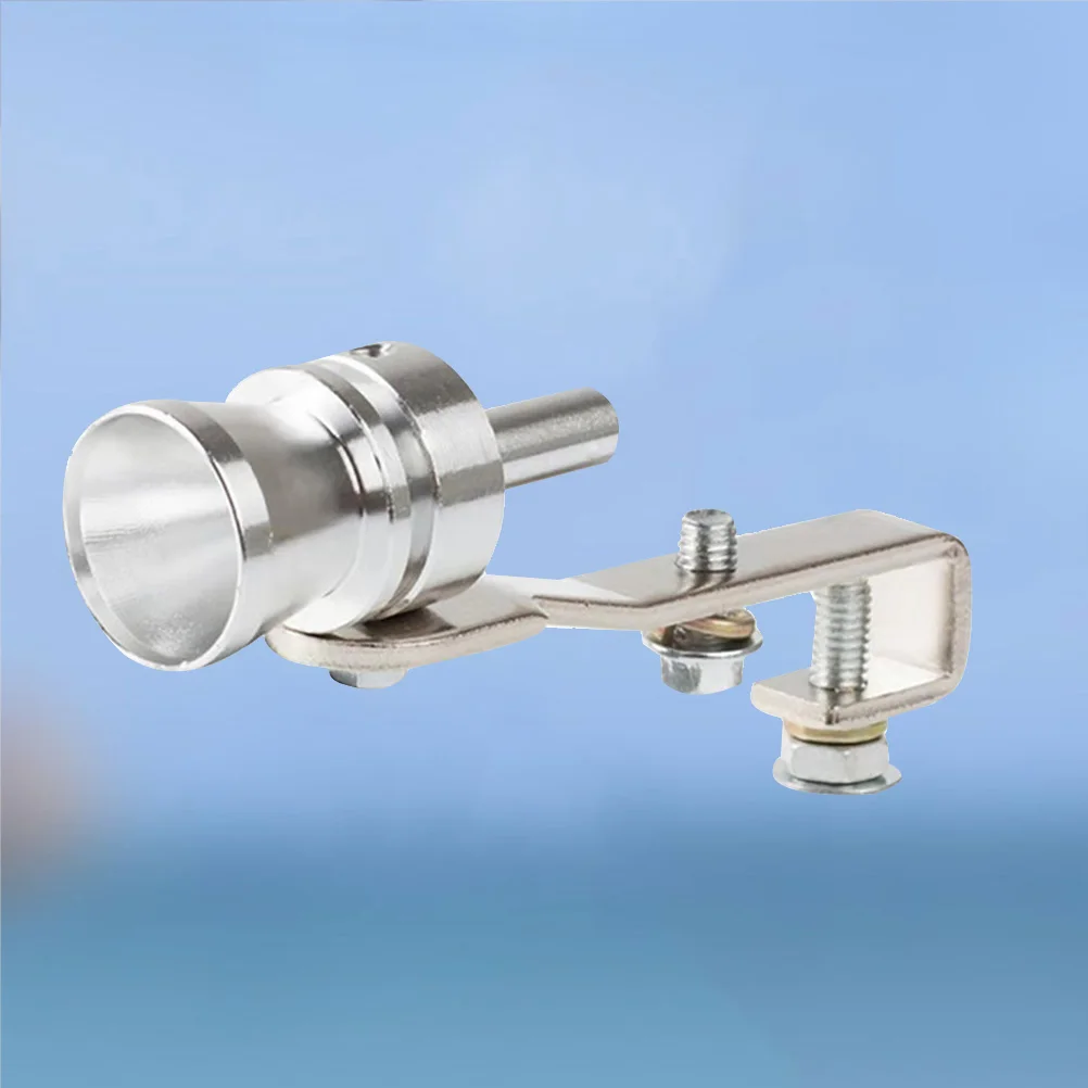 

2pcs Car Tuning Turbine Whistle Exhaust Pipe Sound Enhancer Aluminum Alloy Lightweight Universal Fit For All Vehicles Under