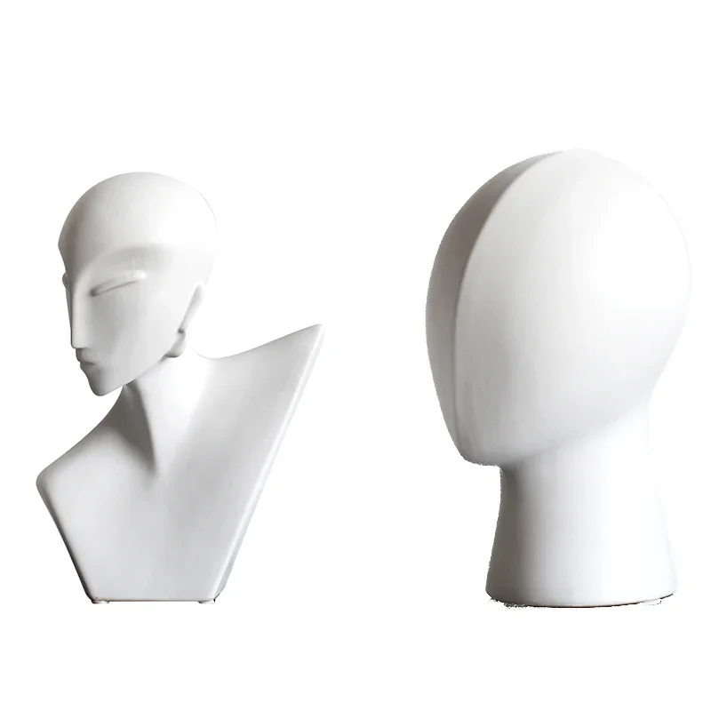 

MGT-White Abstract bust for Home Decor, Modern Ceramic Statue, Art Decoration, Craft Ornaments, Europe