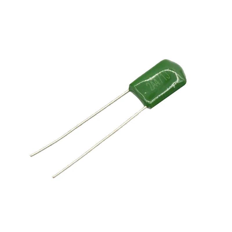 50pcs Polyester Film Capacitor 2a471j 100v 0.47nf 470pf 100v0.47nf 100v470pf