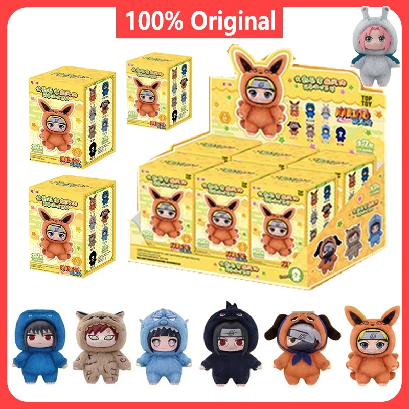 

New EAKI Naruto Blind Box Shippuden Party Series Uzumaki Stuffed Shippuden Original Plush Figure Ornament Toy Collection Gift