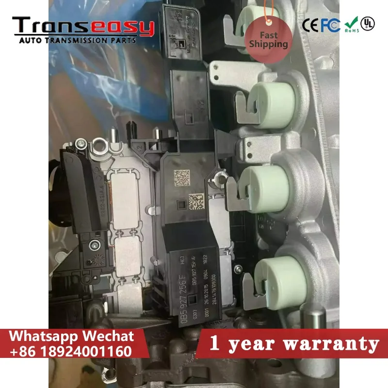 Nuevo 0B5927156F 0B5927156E electromecánico 7 velocidades DL501 0B5 cuerpo de válvula de transmisión + TCU se adapta a Audi A4 A5 A6 A7 Q5