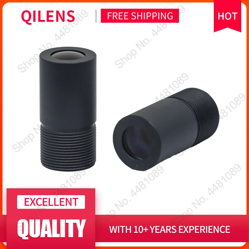 QILENS CCTV Lens M10 15mm  for Security 720P 1080P HD Mini Cameras Pinhole Lens