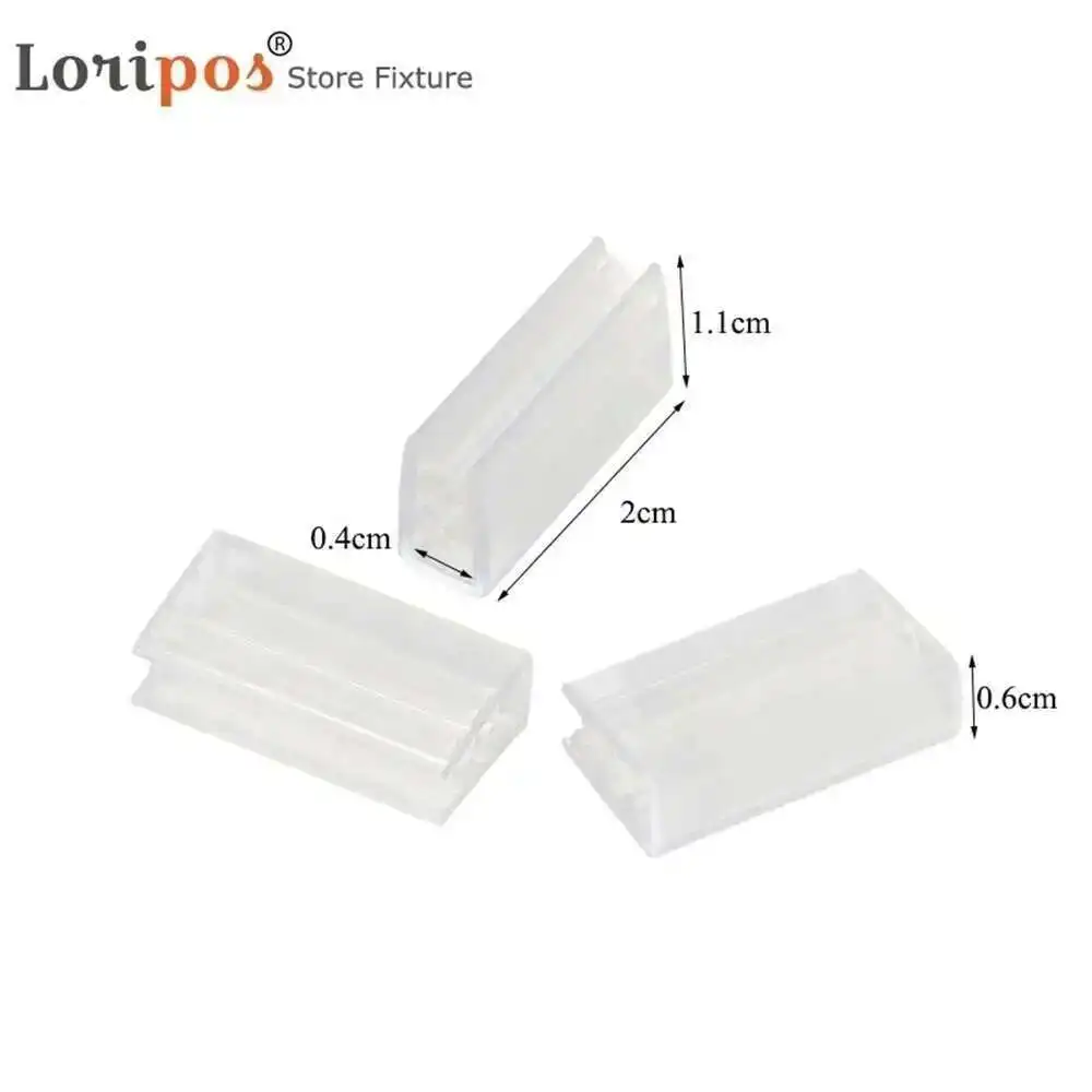 Pvc Data Strip Soft Hard Extruded Pop Card Board Grip Supermarket Shelf Price Tag Display Sign Clamp On Shelf Price Talker - Image 2