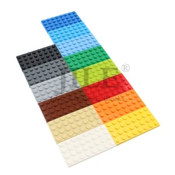 15pcs Moc 3035 Small Base Short Plate 4x8 DIY Creative Enlighten Building Blocks Bricks Compatible with Assembles Kids Toys