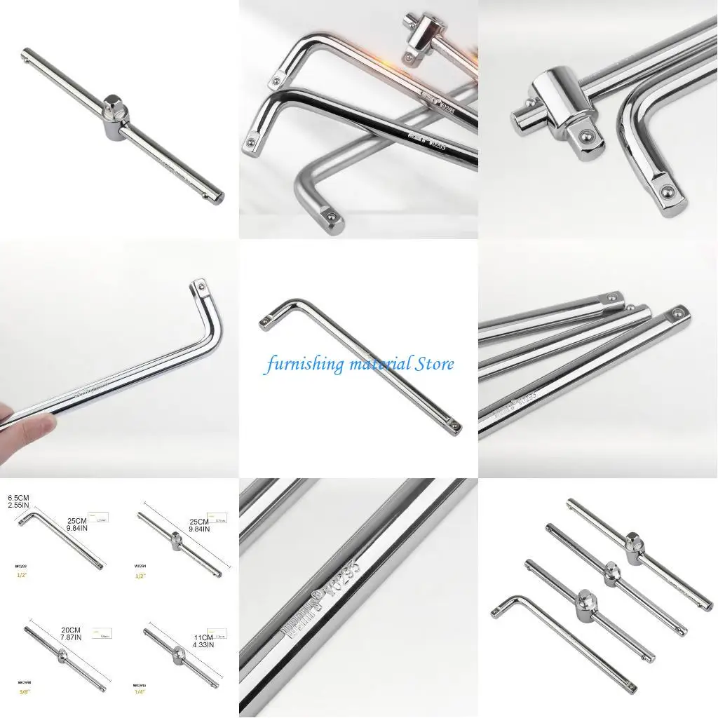 

Y5GD L-Type Shaped Socket Wrench Double End Non-Slip Socket Bent Bar L Handle Sockets Wrench Spanner Hand Tools