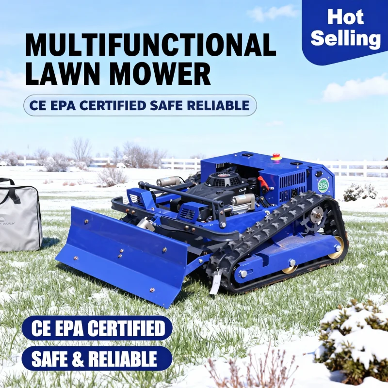 

Газонокосилка по индивидуальной цене со скидкой — вездеходный самоходный робот с дистанционным управлением и нулевым поворотом и лопаткой для снега