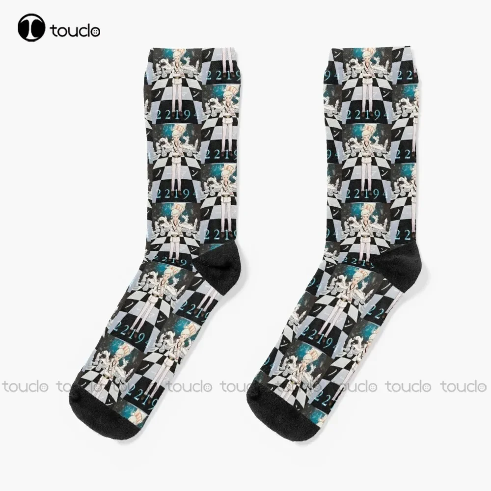 

The Promised Neverland - Yakusoku no Neverland Socks cotton socks for women Personalized Custom Unisex Adult Teen youth Socks